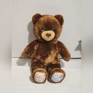 Build-A-Bear Brown Happy Birthday Teddy